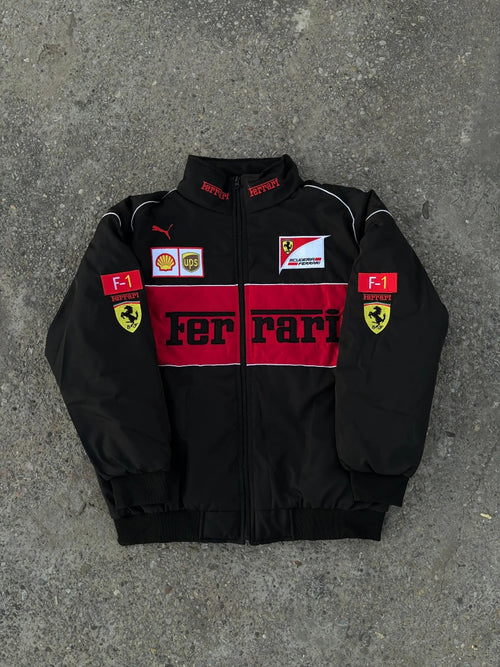 Ferrari F1 Racer Jacket (Black)