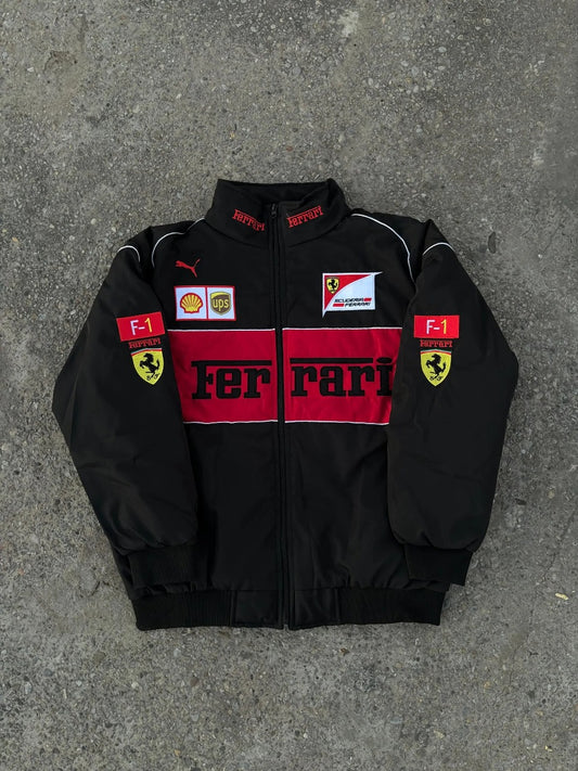 Ferrari F1 Racer Jacket (Black)