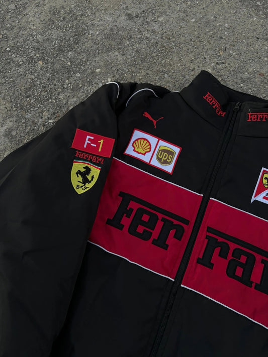 Ferrari F1 Racer Jacket (Black)