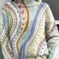 New Christmas Abstract Printing Casual Cloak Coat Cardigan