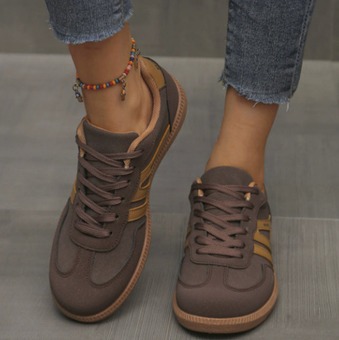 Flat Casual Outdoor Non-slip German Training Shoes Lace-up And No Shoe Box