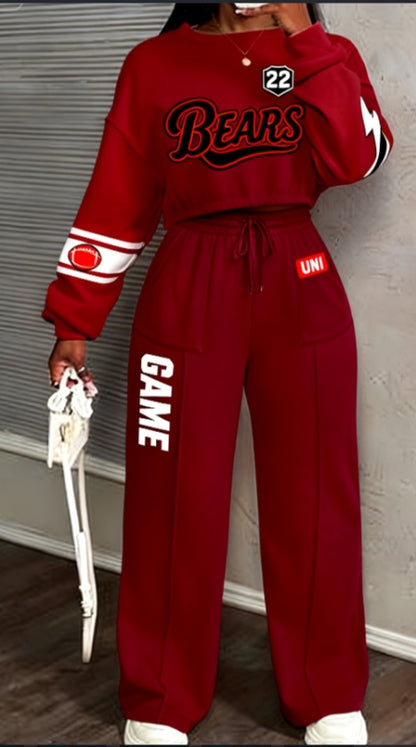 Solid Color Casual Suit Women's Loose Slim Fit Two-piece Set