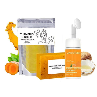 Turmeric Cleansing Mousse Facial Cleaning Pad