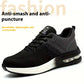 Anti-smashing And Anti-penetration Lightweight Fashion Sports Mesh Safety Shoes