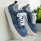 Casual Versatile Canvas Shoes Denim Trendy Stitching