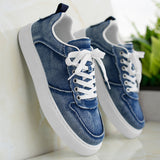 Casual Versatile Canvas Shoes Denim Trendy Stitching