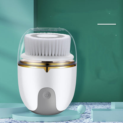 Washing Brush Electric Cleansing Instrument Interchangeable Head Makeup Brush