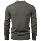 Men's Business Casual Sweater Long Sleeve Half Zipper Sweater
