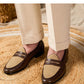Loafers Belgium Champagne British Style Casual