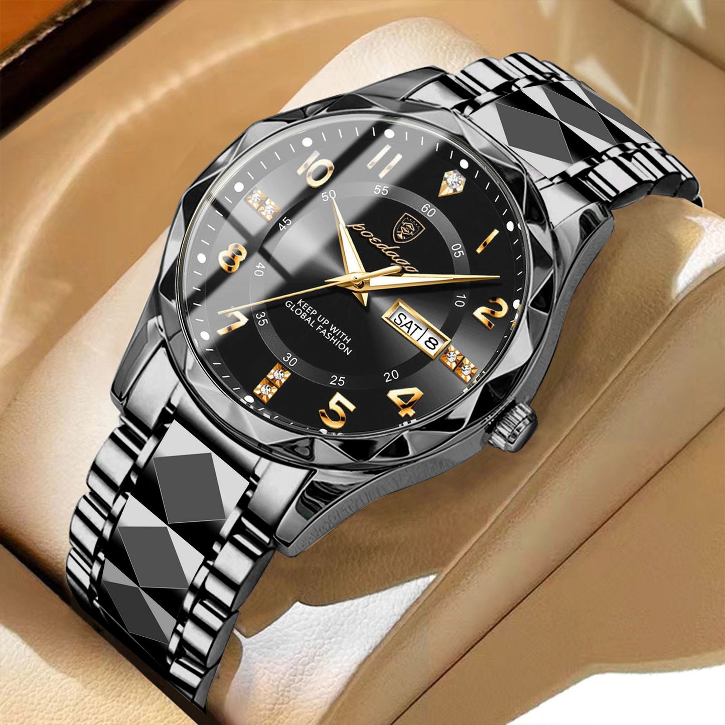 Luxury Waterproof Luminous Quartz New Men's Watch