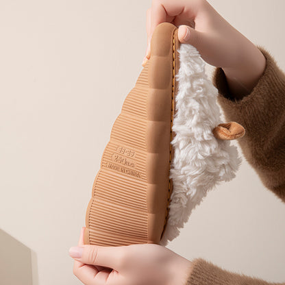 Non-slip Thickening Thermal Home Cotton Slippers