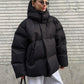 Fashion Coat With Removable Hood Cotton Jacket Winter Warm Windproof Loose Cotton Jacket Loose Parka Outerwear Clothing