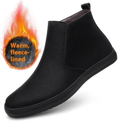 First Layer Cowhide Retro Frosted Leather High-top Leather Boots