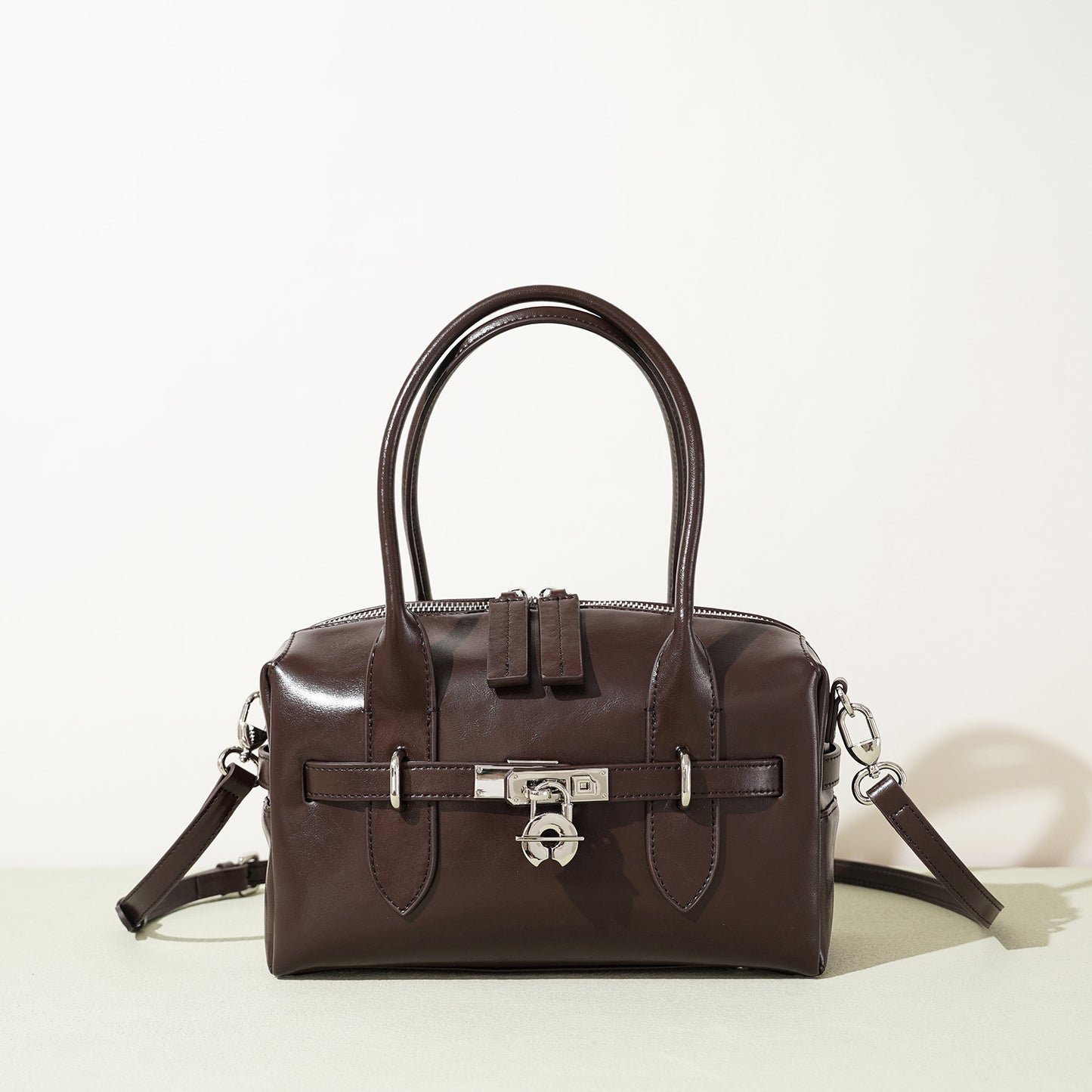 Cortical Women's Spliced Casual Crossbody Bag