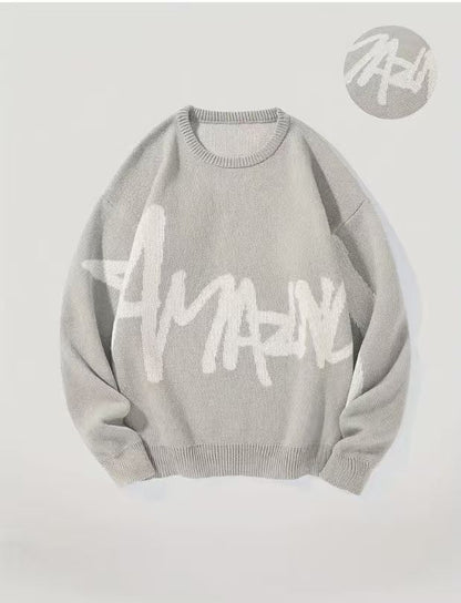Men's And Women's Graffiti Letter Hoodie