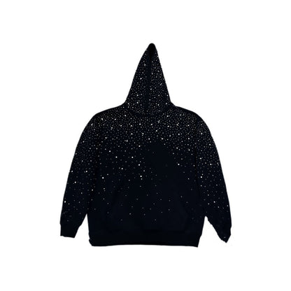 Men's And Women's New Rhinestone Hooded Sweater