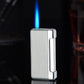 Windproof Lighter Electronic Blue Flame Inflatable Lighter