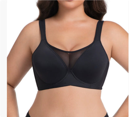 Simple Casual Women's Plus Size Backless Bra