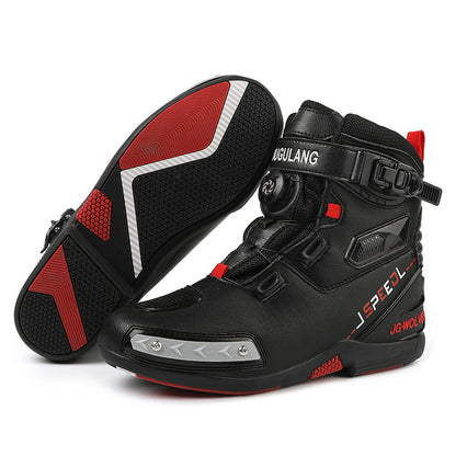 Men's Knight Motorcycle Shoes Waterproof Non-slip