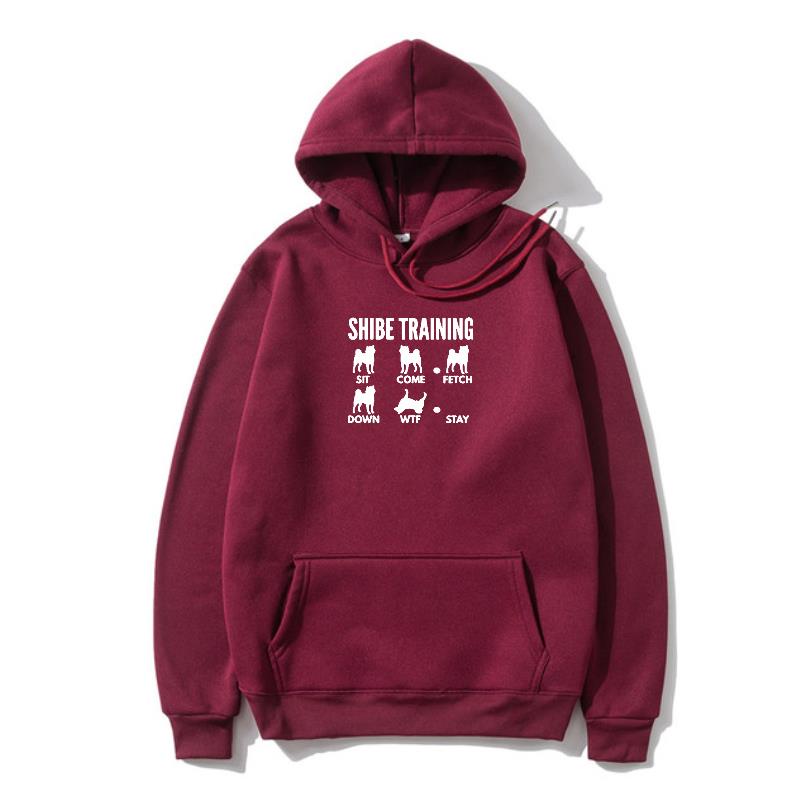 Training Dog Hoodie Sports Men Streetwear