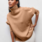 Winter Turtleneck Sweater Ins Solid Color Long Sleeve Pullover Top Women's Clothing
