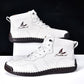 Leather Shoes High-top Retro Casual Boots