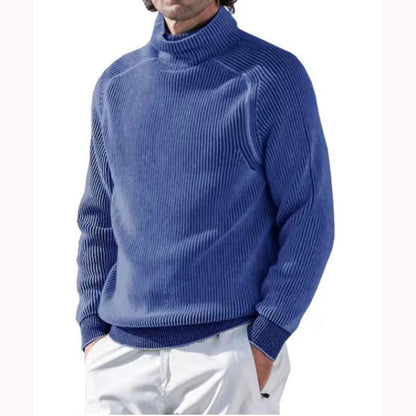 Men's Wool High Collar Warm Sweater
