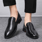Simple British Style Polished Pointed Leather Shoes