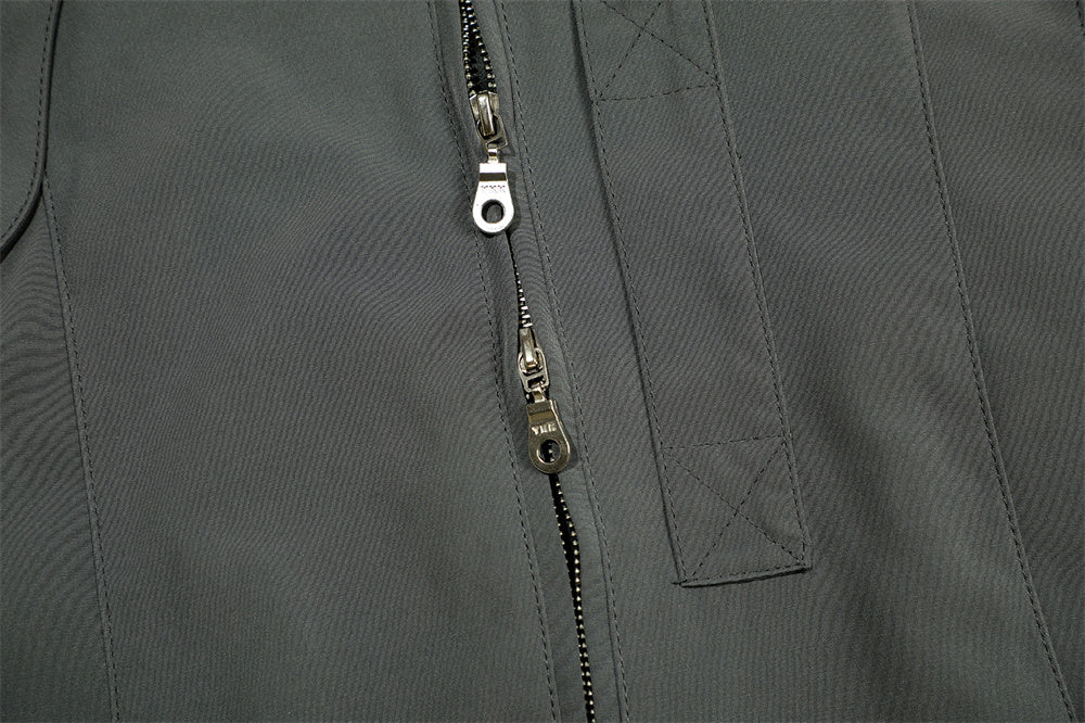 Baseball Uniform Men's High Street Design Pocket Decoration