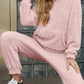 Winter Plush Pajama Set Fashion Casual Hooded Top And Elastic Band Pants Warm Sofa Carpet Home Clothes Women's Trousers Set Clothing