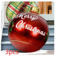 Christmas Ornament Ball Outdoor Pvc 60CM Inflatable Decorated Ball PVC Giant Big Large Balls Xmas Tree Decorations Toy Ball