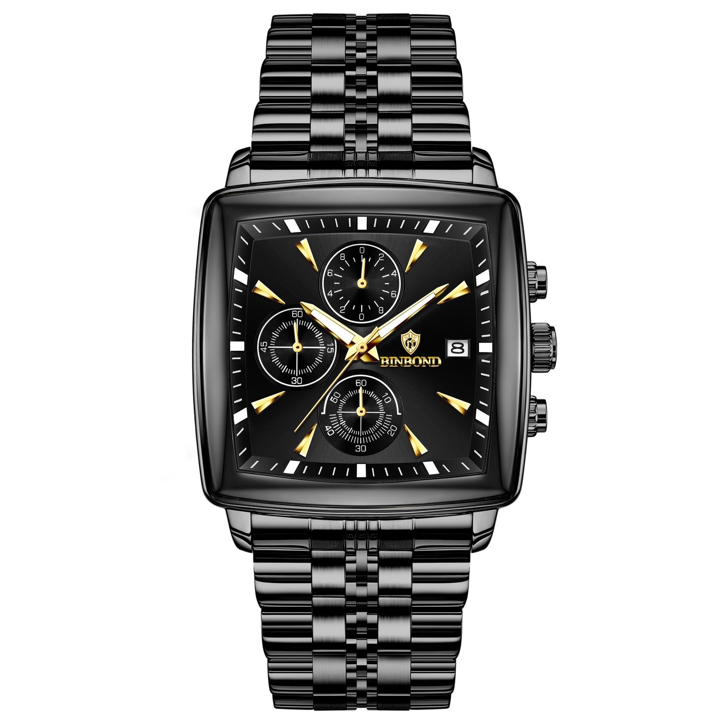 Men's Multi-functional Timing Luminous Waterproof Quartz Watch