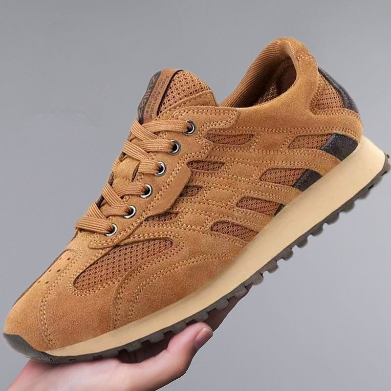 New Spring Summer Men's Shoes Breathable Mesh Fashion Casual All-matching Cortez