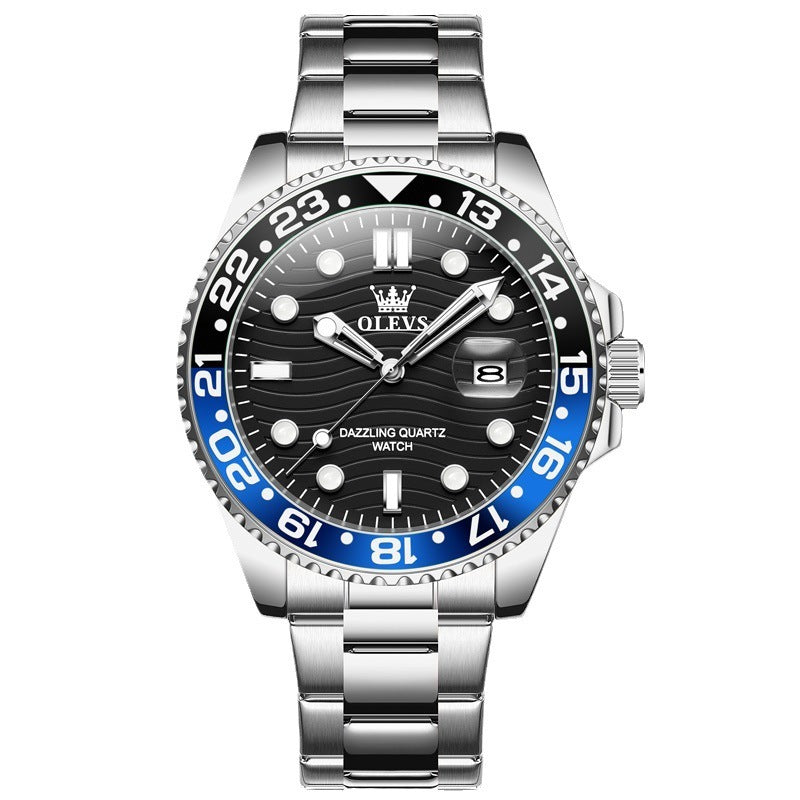 Steel Belt Business Men's Casual Quartz Watch