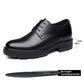 Men's Height Increasing Leather Shoes 10cm Thick Bottom Business Formal Wear