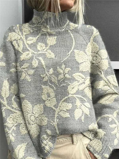 New Christmas Abstract Printing Casual Cloak Coat Cardigan