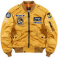 Pilot Jacket Men's Korean Embroidered Baseball