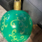 Christmas Ornament Ball Outdoor Pvc 60CM Inflatable Decorated Ball PVC Giant Big Large Balls Xmas Tree Decorations Toy Ball