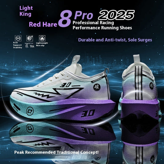 Racing Carbon Plate Running Shoes Men's Marathon Professional Competition