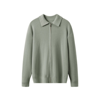 Men's Knitted Cardigan outerwear With Collar