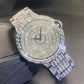 Fashion Full Square Diamond Hip Hop Full Diamond Men's Watch