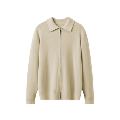 Men's Knitted Cardigan outerwear With Collar