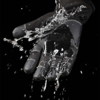 Opened-Finger Gloves Touchscreen Unisex Waterproof Windproof Warm Winter Gloves For Cycling Fishing Skiing