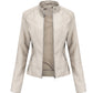 European And American Women's Leather Jackets