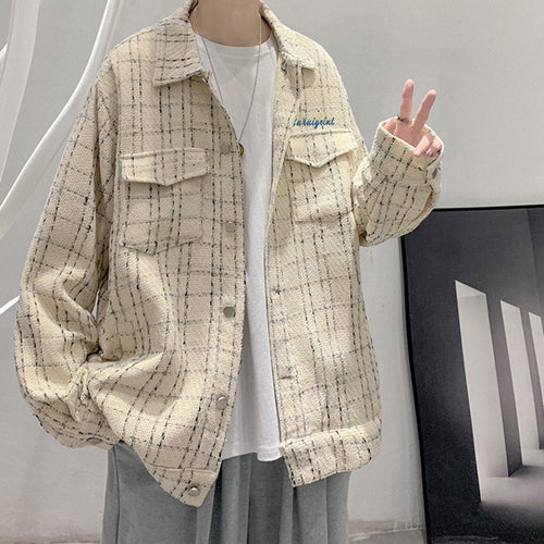 Casual Loose And Handsome Coat Spring And Autumn Hong Kong Style