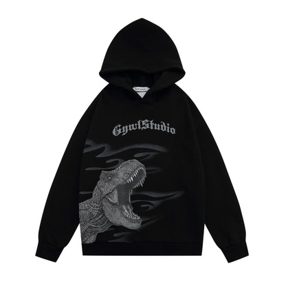 Printed Pullover Lovers' Sweater