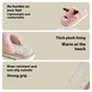 Cartoon Cotton Slippers Inner Velvet Insulated Cotton-padded Shoes