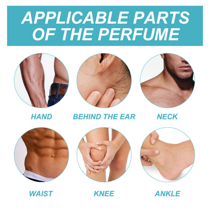 EELHOE Cupid Perfume Series, Long-Lasting Light Fragrance Natural Niche Fragrance Wrist Behind Ear Perfume