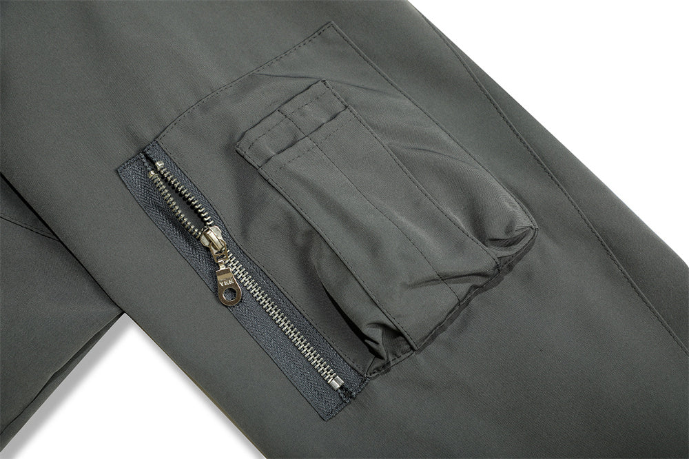 Baseball Uniform Men's High Street Design Pocket Decoration