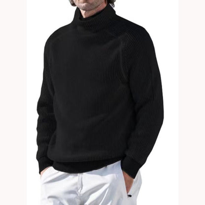 Men's Wool High Collar Warm Sweater